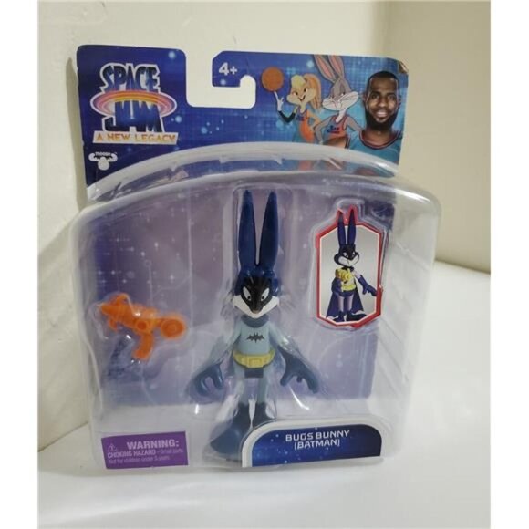 BUGS BUNNY (BATMAN) Space Jam New Legacy Moose Toys 5" Action Figure Collection - Picture 2 of 4